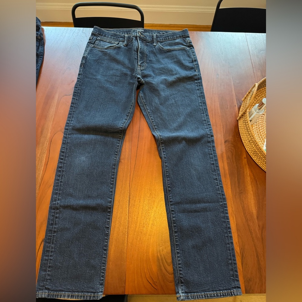 J. Crew Blue Straight Jeans Timeless Style